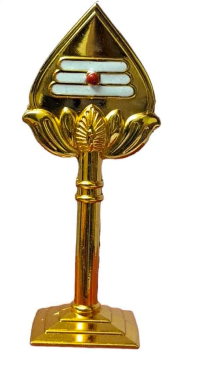 Murugan Vel — 4 inch, Golden Steel